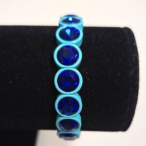 Blue Gemstone Bracelet